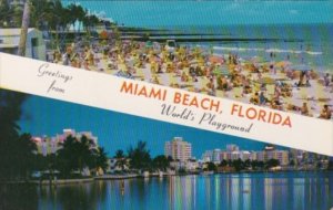Greetings From Miami Beach Florida The World's Playground