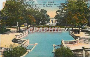 Old Postcard Dijon Square Darcy Square Basin