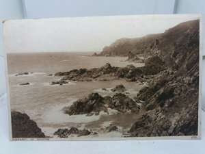 Vintage Postcard Le Gouffre Guernsey 1928