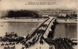 CPA PARIS 8e Le President Loubet retourne a l'Elysée (390057)