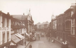 Hertford Fore Street in 1921 Herts Photo Aerial Postcard