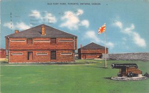 Old Fort York Toronto 1952 
