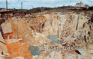 Rock of Ages Granite Quarry Barre, VT, USA Unused 