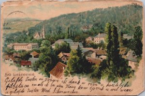 Germany Bad Liebenstein Vintage Postcard 03.81