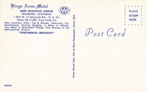 Dearborn MI, Michigan - Kings Arms Motel
