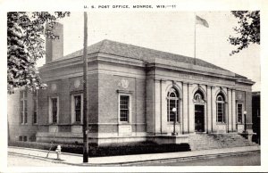 Wisconsin Monroe Post Office