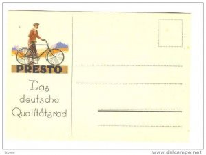 Das Deutsche Qualitatsrad, German Presto Cyclist, 1930-1940s