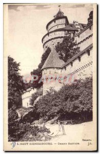 Postcard Old Hochk?nigsburg Grand Bastion