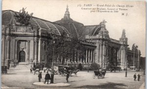 1900s Grand Palais des Champs Eysees Paris France Postcard