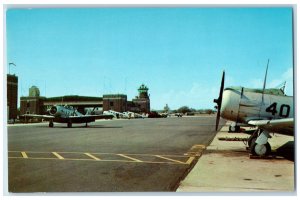 Flight Tower & Landing Apron U.S Naval Air Station Pensacola Florida FL Postcard