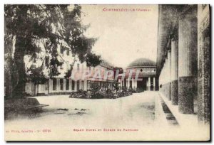 Old Postcard Contrexeville Hotel Source Du and Pavilion