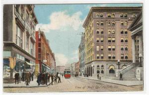 Main Street Norfolk Virginia 1907 postcard