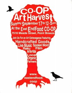  Coop Art Harvest, 7516 Meade Street, Point Breeze  