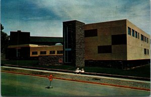 Vtg Highlands University Administration Building Las Vegas New Mexico Postcard