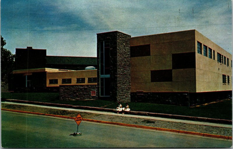 Vtg Highlands University Administration Building Las Vegas New Mexico Postcard