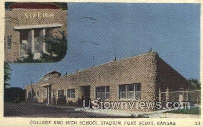 College School Stadium - Fort Scott, Kansas KS