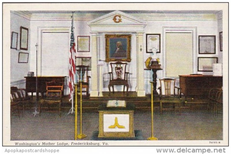 Virginia Fredericksburg Washingtons Mother Lodge