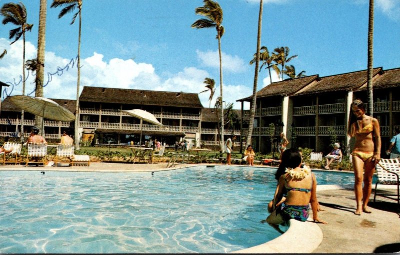 Hawaii Kauai Coconut Plantation Islander Inn 1981