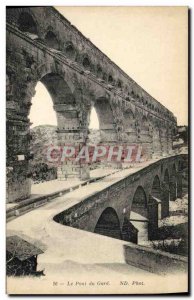 Old Postcard The Pont Du Gard