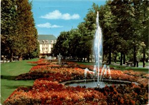 Bad Pyrmont, Germany, spa town, healing mineral springs, circulation, Postcard