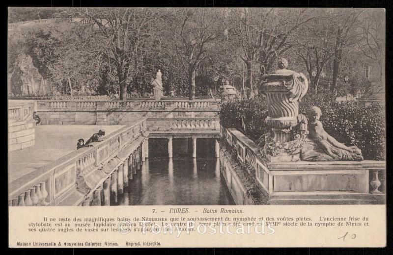 Nimes - Bains Romains