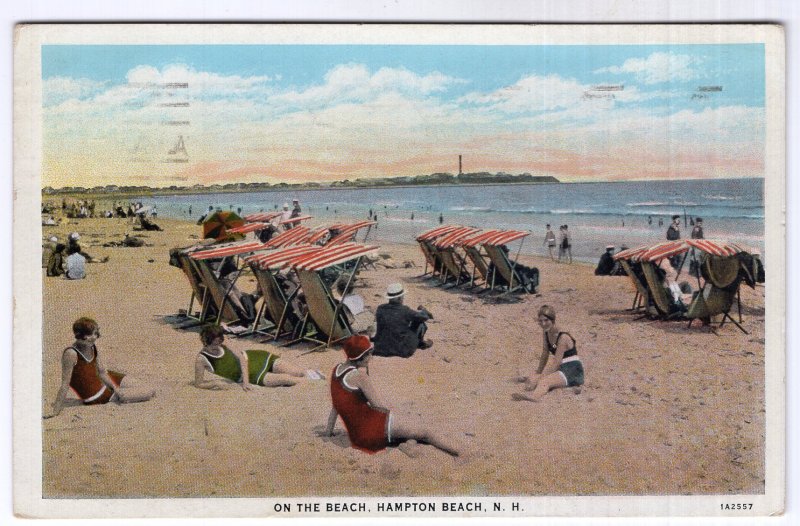 Hampton Beach, N.H., On The Beach