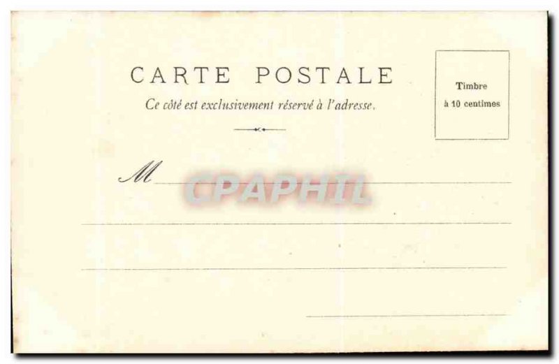 Paris -1 - The Louvre - Pavillion Colbert - Old Postcard