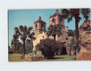 Postcard Mission Conception, San Antonio, Texas