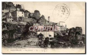 Roquebrune Old Postcard General view