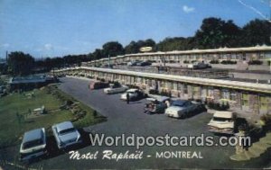 Motel Raphael Montreal Canada 1963 