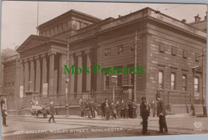 Lancashire Postcard - Manchester Art Gallery, Mosley Street  HP494