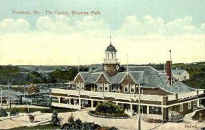 The Casino, Riverton Park in Portland, Maine