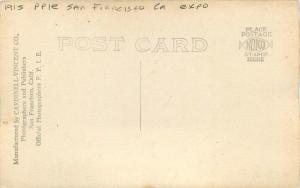 Arch Rising Sun Court of Universe 1915 San Francisco California RPPC 8185