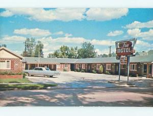 Unused Pre-1980 MOTEL SCENE Sheridan Wyoming WY HJ8378