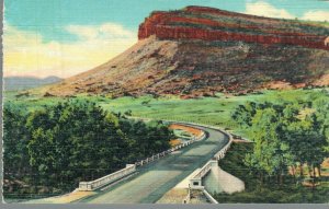 USA Steamboat Rock and the North St Vrain Highway Rocky Mountain Colorado 05.83