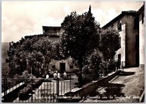 Castelvecchia Pascali Asilo E Capella Con La Tomba Real Photo RPPC, Postcard