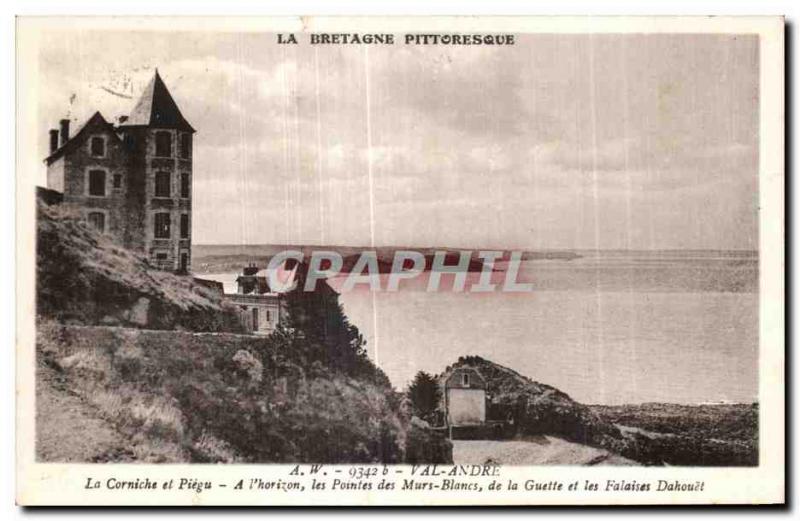 Old Postcard Brittany Picturesque