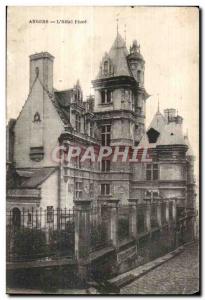 Old Postcard Angers The Hotel Pince