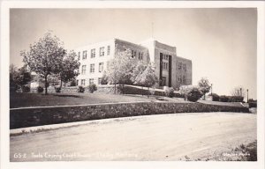 Toole County Court House Shelby Montana Real Photo