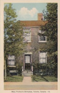 Canada Toronto Mary Pickford's Birthplace