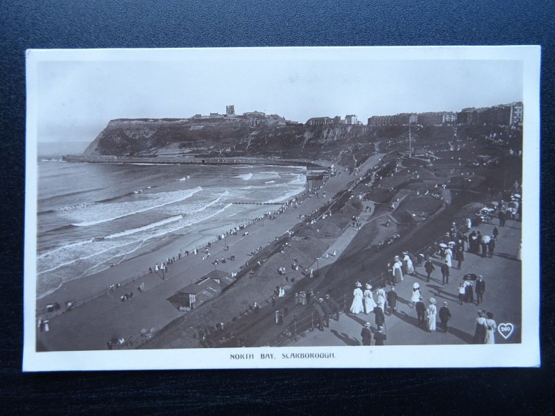 Yorkshire SCARBOROUGH North Bay c1913 RP Postcard by Rotary