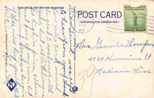 Hercules Railroad Engine Old Mammoth Cave Railroad 1941 postcard