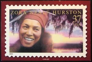 Unused USPS Postcard, Zora Neale Hurston, 2003, LB