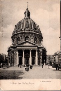 Denmark Hilsen Fra Kobenhavn Copenhagen Vintage Postcard 09.69