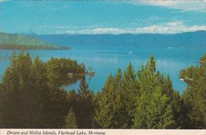 Montana Flathead Lake Dream and Melita Islands 1975