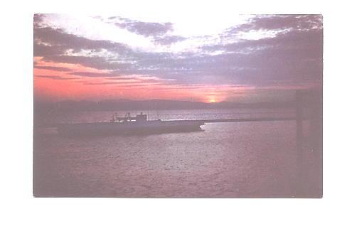 Sunset, Streamline Ferry, Burlington Vermont