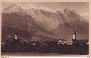 GARMISHCH, Bavaria, Geramany, 1930s; Mit Alpspitze, Waxenstein U. Zugspitze