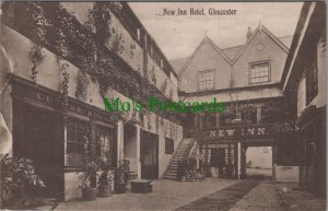 Gloucestershire Postcard - Gloucester, New Inn Hotel RS33154