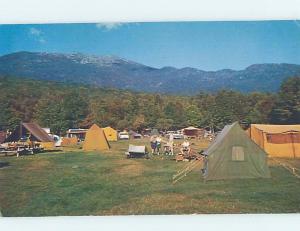 Pre-1980 CAMP SCENE Pinkham Notch - Gorham & White Mountains NH c3823