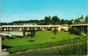 Davy Crockett Motels Abbotsford BC Motel Vintage Postcard F88